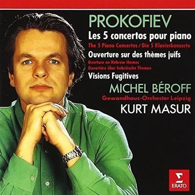 CD SERGEI PROKOFIEV, MICHEL B?ROFF, GE - Die 5 Klavierkonzerte; Ouvertu WPCS233034 Erato, Warner C 2016 Japan ObiKlassisch Gebraucht