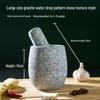 Granite Teardrop Stone Pestle and Mortar