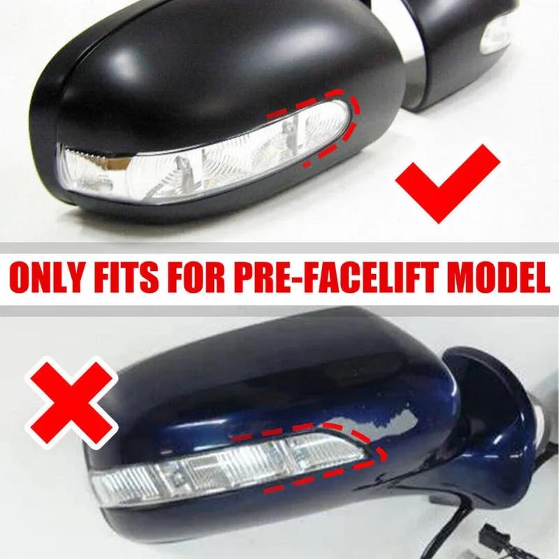 For Benz W211 S211 W463 W461 C/E Class Left/ Right Rearview Side Mirror Turn Signal LED Indicator Lamp 2038201321/2038201421