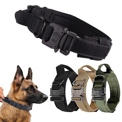 Service Dog Collars Tactical Dog Collar Training for Medium Large Dogs Adjustable