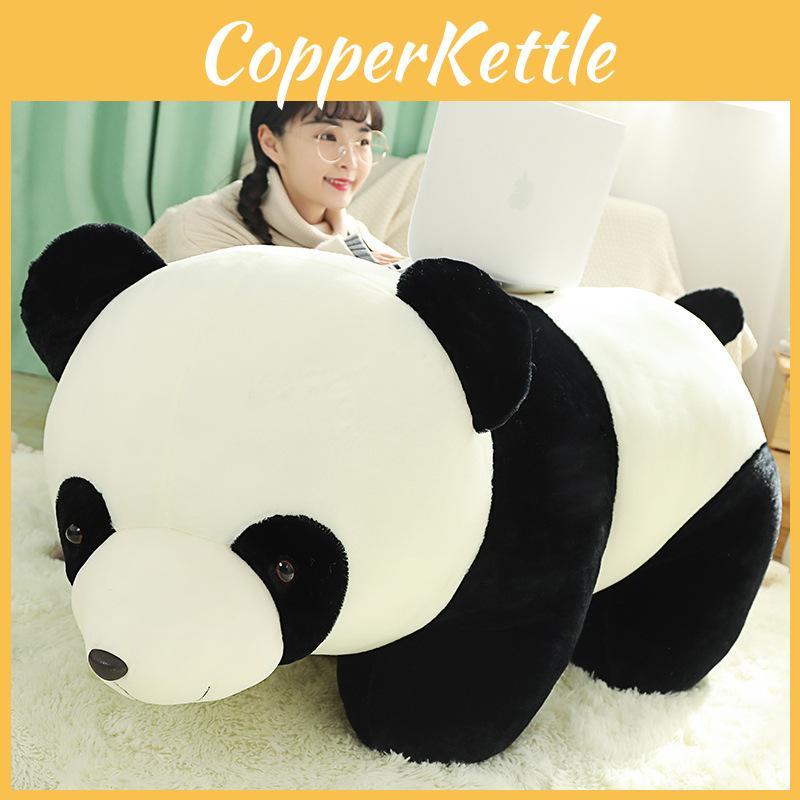 Adorable Panda Plush Toy Soft Cuddly Doll For Kids Creative Design In Various Sizes