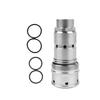 For Farm Implements Silver Quick Coupler Quick Coupler For Farm Implements Tractor Adapter One-handed Operation