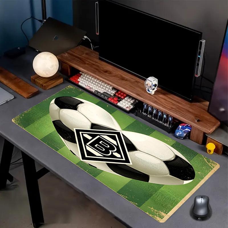 Borussia Monchengladbach Print Mouse Pad, Anti‑Slip Desktop keyboard Mat, for PC Laptop Gaming Working Daily Use, Cool Festival Surprise Gift