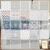 25 Sheets/set, Geometric Hollow Painting Templates, Irregular Shapes, PET, Hollow Out Painting Template, DIY Painting Template