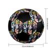 Pokemon Indoor Soccer Ball Colorful Machine Stitched PVC Size 5 Team Training Competition Ready Durable High-Bounce Cool Sports Gift