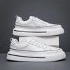 Fashion Spring Autumn Cowhide Platform Sneakers Men Designer Soft-soled Light Men's Board Shoes Fashion Luxury Sports Zapatos De Hombre