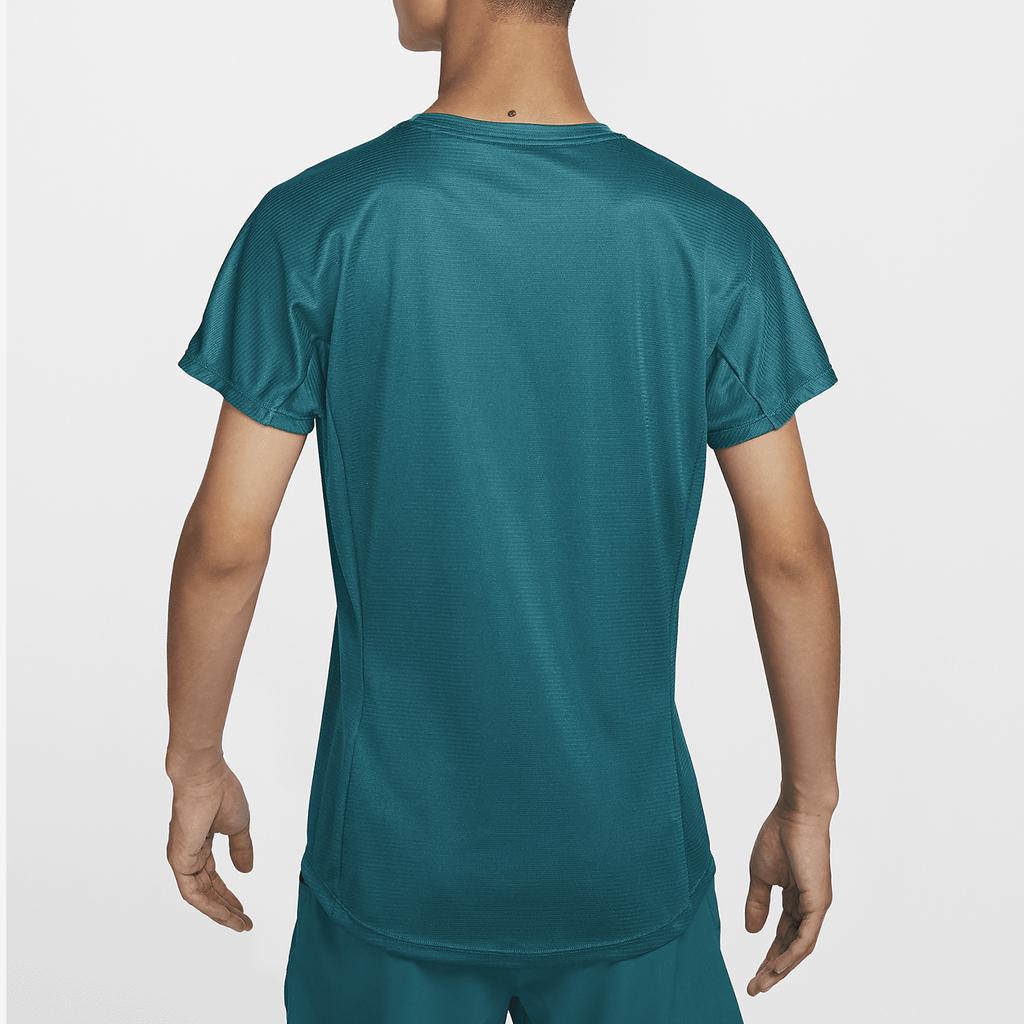 Nike Challenger Dri-Fit Short Sleeve Tennis Shirt Men tops Crystal-Cave Teal DV2888-381
