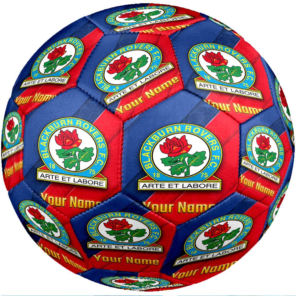 Blackburn Rovers Football Fashion Size 5 Football Wearproof Non‑Slip Soccer Ball For Sports Training Entertainment Use