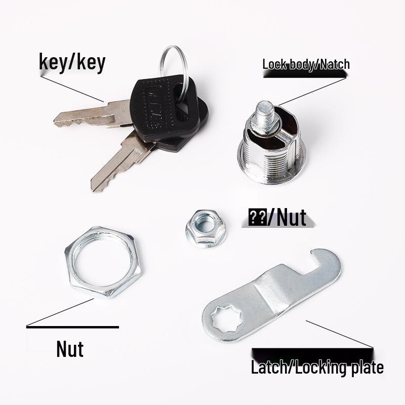 Eccentric Rotary Cam Lock for Office Cabinet & Furniture Hardware