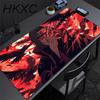 Laptop Gaming Desk Mat Black And White Manga Mousepad Anime Office Computer Naruto Uzumaki Mouse Pad Carpet Gamer Keyboard Pads