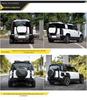 Carbon Fiber Style Rear Spoiler Lip for Land Rover Defender 90/110/130