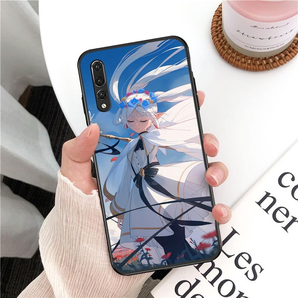 Hot Japan Anime Comics Frieren Phone Case For Huawei P 8 9 10 20 30 40 50 Pro Lite Psmart Honor 10 Lite 70 Mate 20lite