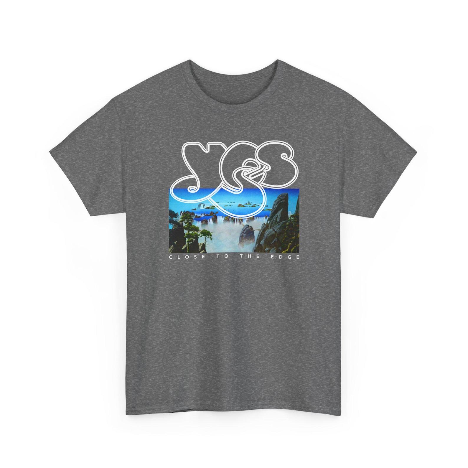 Yes Close To The Edge T shirt - Unisex Heavy Cotton Tee XL