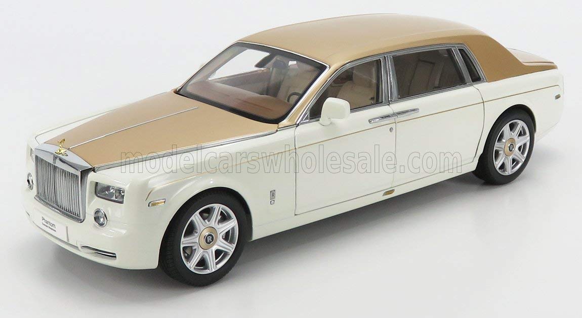 

Kyosho Rolls Royce Phantom EWB English 1/18 White/Gold
