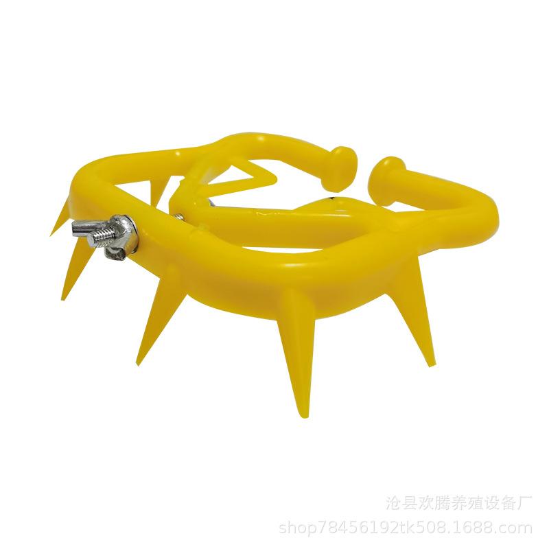 Calf Nose Ring Weaning Device - Thickened, Spring Cow Nose Protector for Milk Weaning.