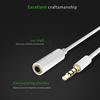 Earphone Extension Cable Signal Transfer Plug Stereo Audio Play 3.5mm Male to Female