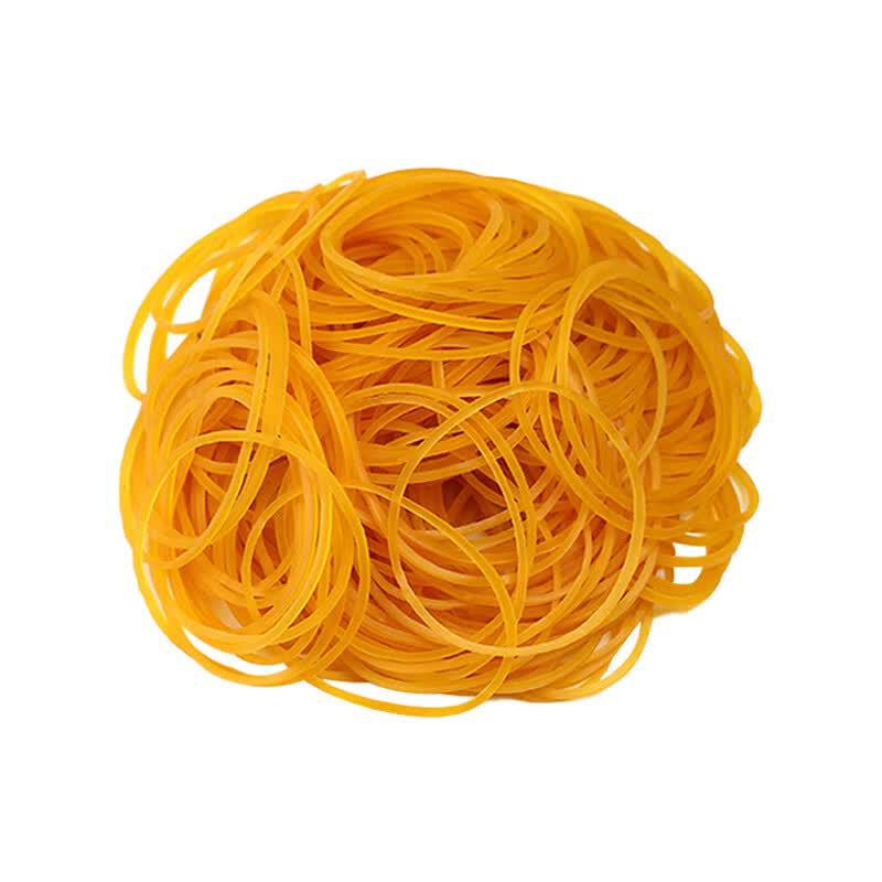 Yellow High Elastic Rubber Bands, 4cm Diameter