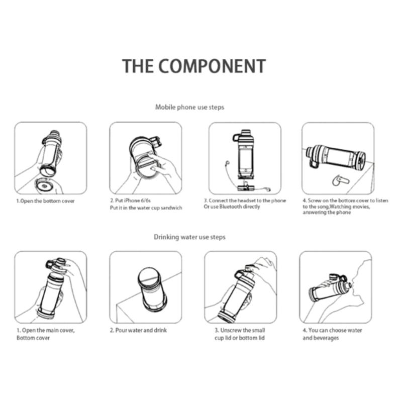 Diversion Safe Storage Bottle Keys Cash Storage Travel Home Safes Box Silicone Material Suitable for Outdoor Activities