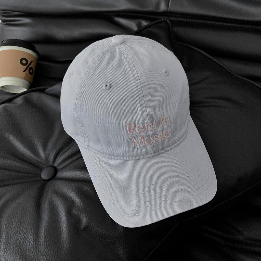Fashion Hat High Quality~ Retro Washed Old Cap Women's Wide Brim Big Face Small Baseball Cap Purple Hat Tide
