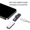 Multifunction USB C OTG Adapter Supports PD Charging & High Speed Data Metal USB C Phone Adapter Upgrades for Phones
