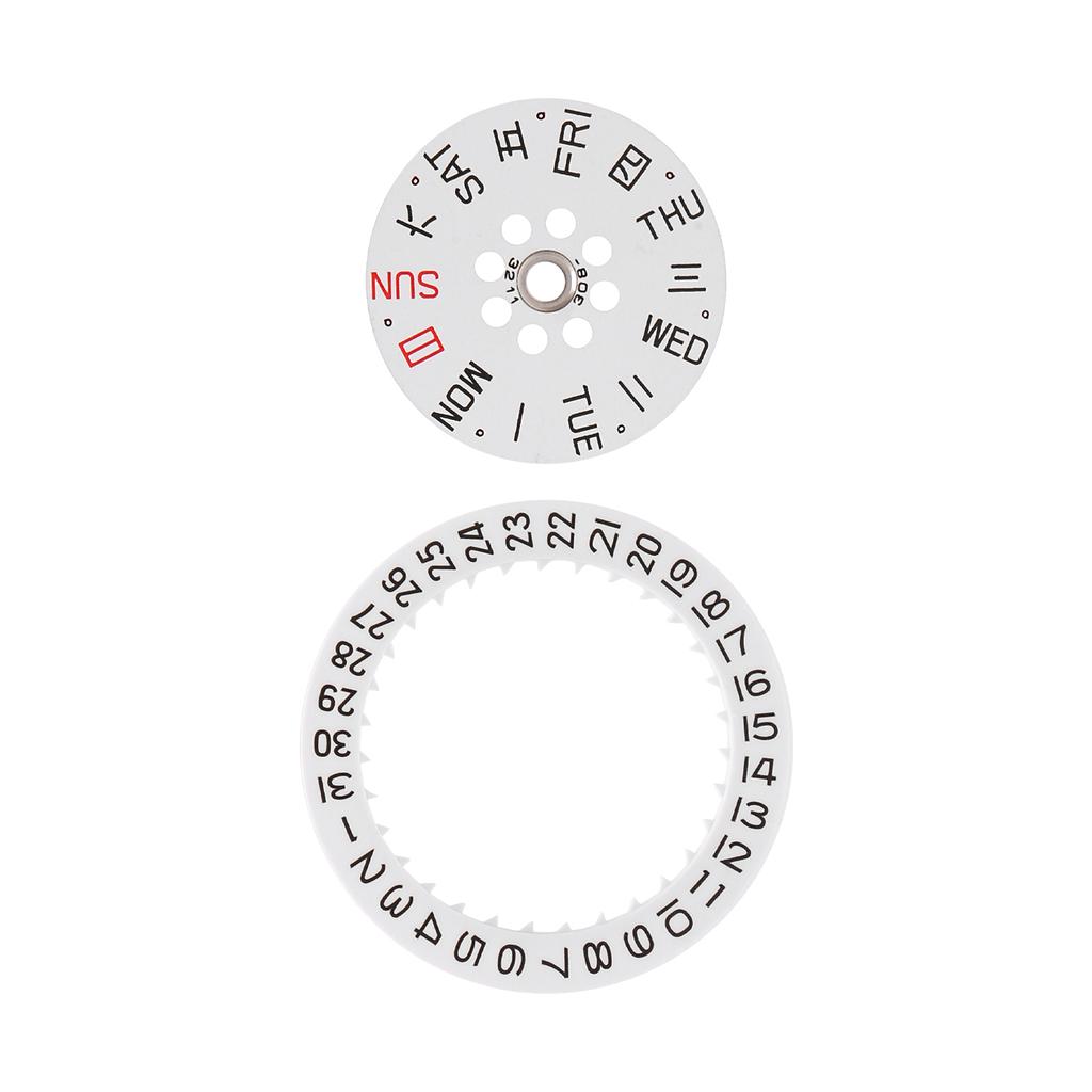 8200 Watch Movement Week Calendar Dial Set Spare Parts Watch Repairing Accessory