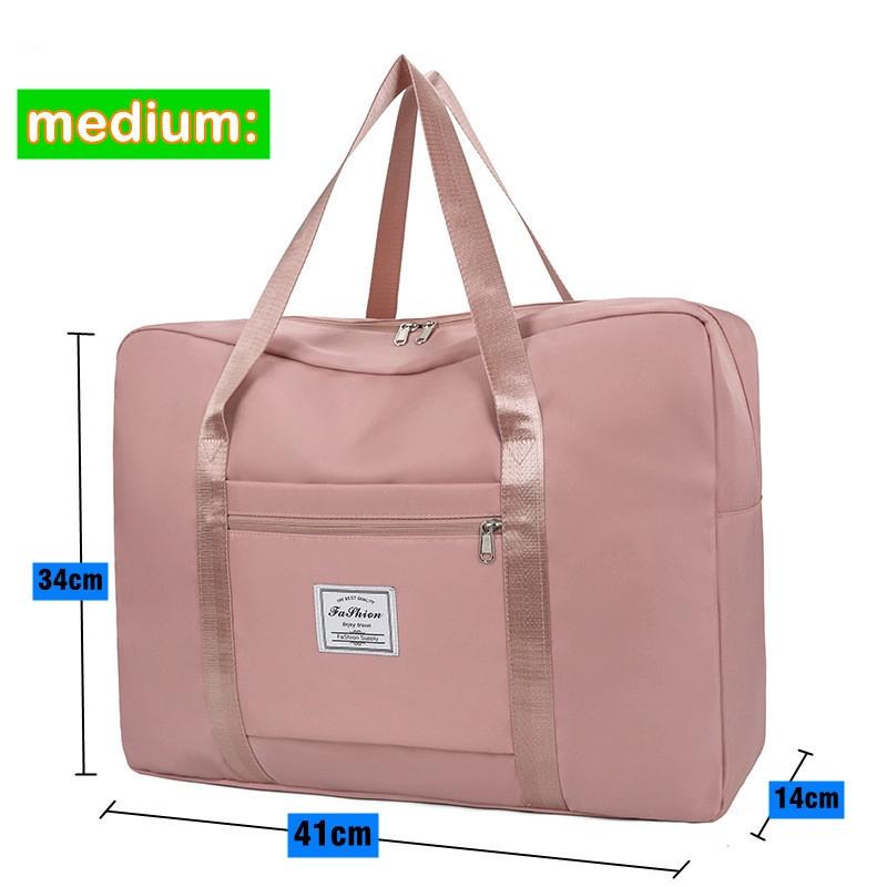 Large Capacity Functional Portable Nylon Moving Storage Bag Folding Luggage Bag Aircraft BagMulti Travel Bag Shoulder Bag