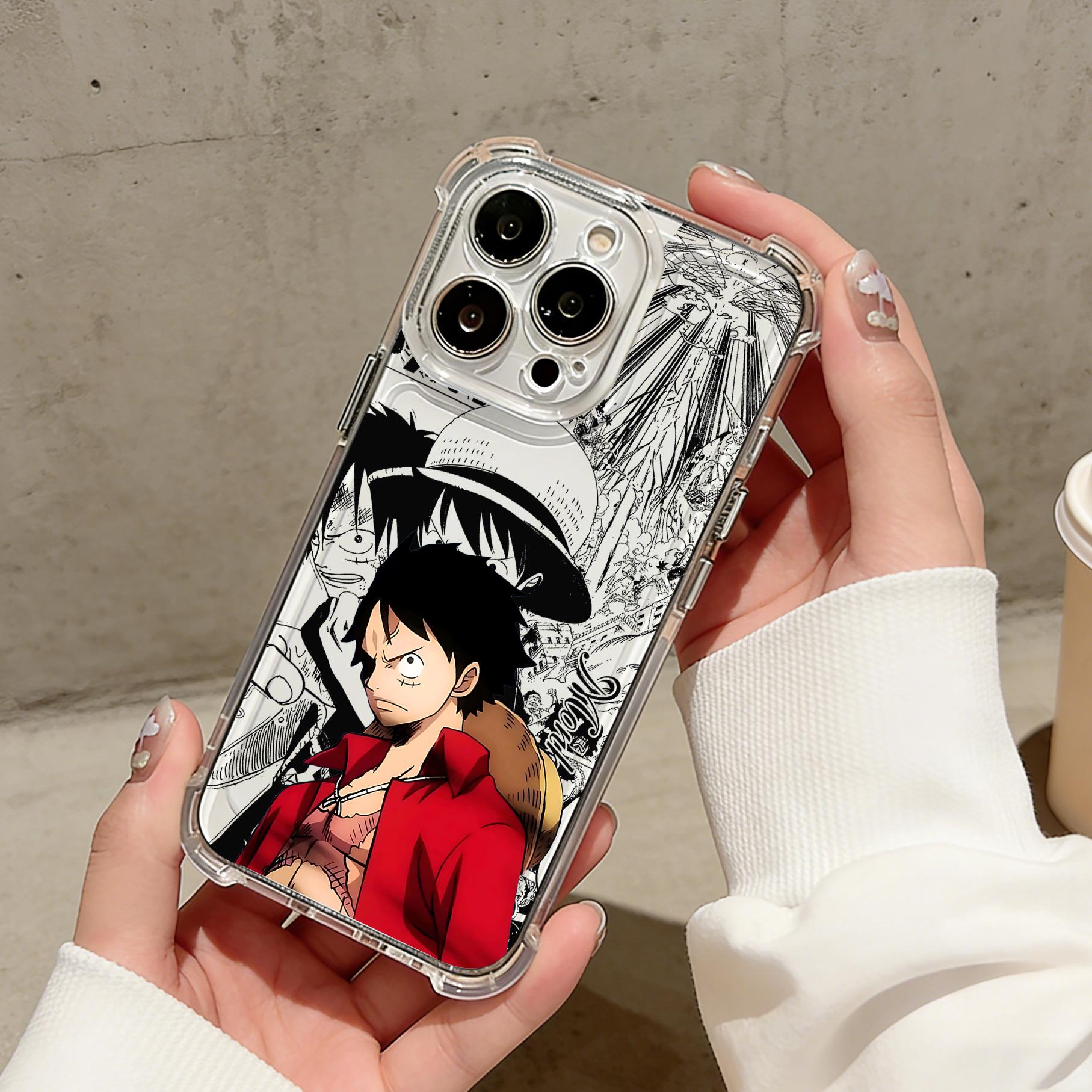 

Anime Luffys Zoros Phone Case For iPhone 17 16e 16 15 14 13 12 11 Mini Air Pro Max X XR XSMax 7 8 Plus Anti Fall Clear iPhone XSMax