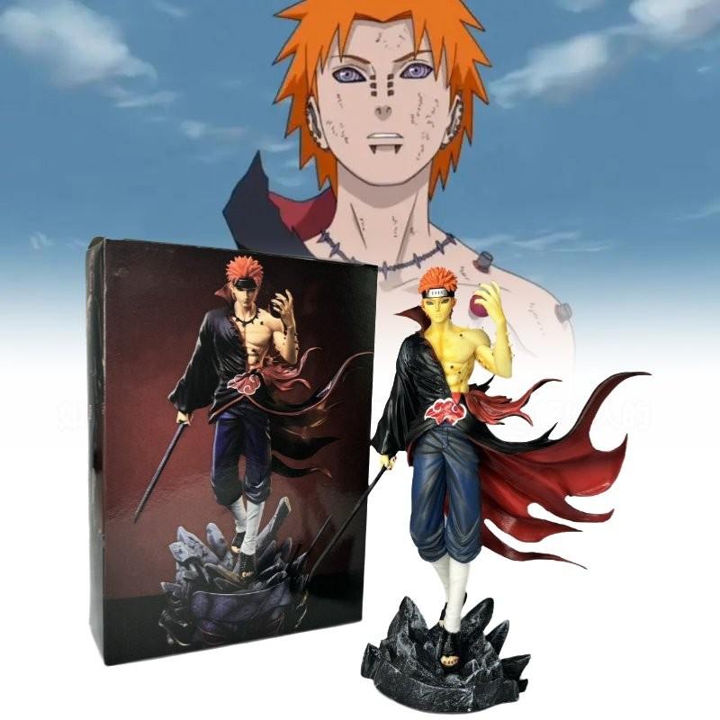 Stunning Naruto Gk Resonance Series Pain Figurine Collectible For Fans 23cm High Quality Pvc