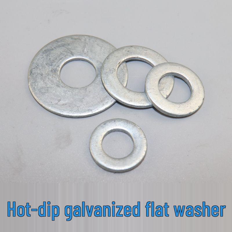 Galvanized Zinc Photovoltaic Flat Washer 12*37*3mm, ~115 pcs/5kg