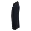 CHANEL Domestic genuine P49855V32761 Lion Button Angora Blend Wool Silk coat 34 Black x navyUsed