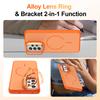 KEYSION Matte Skin Feel Lens Stand Phone Case for MagSafe for Samsung A52 A52S 5G Magnetic Shockproof Cover for Galaxy A13 4G 5G