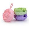1PC New Lotus-shaped Silicone Bath Brush with Lanyard Dry and Wet Rubbing Artifact Shampoo Facial Cleanser Bath