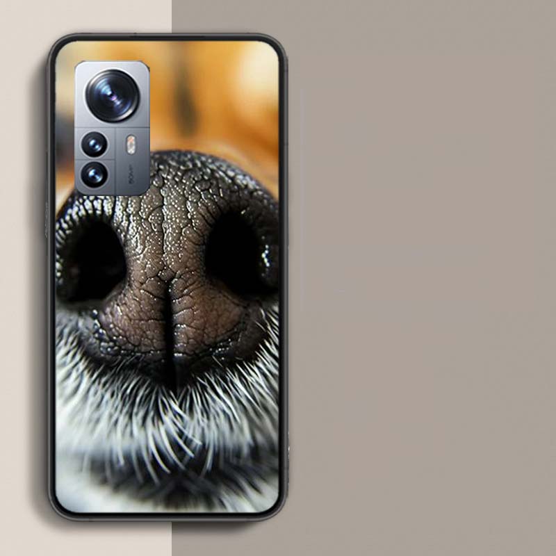 Show You Its Cute Dog Nose Phone Case For Redmi Note 15 Pro 5G 14 13 12 Pro Plus 11 11T 11E 11S 10 Pro 10S 9 9S Cover Cell Clear