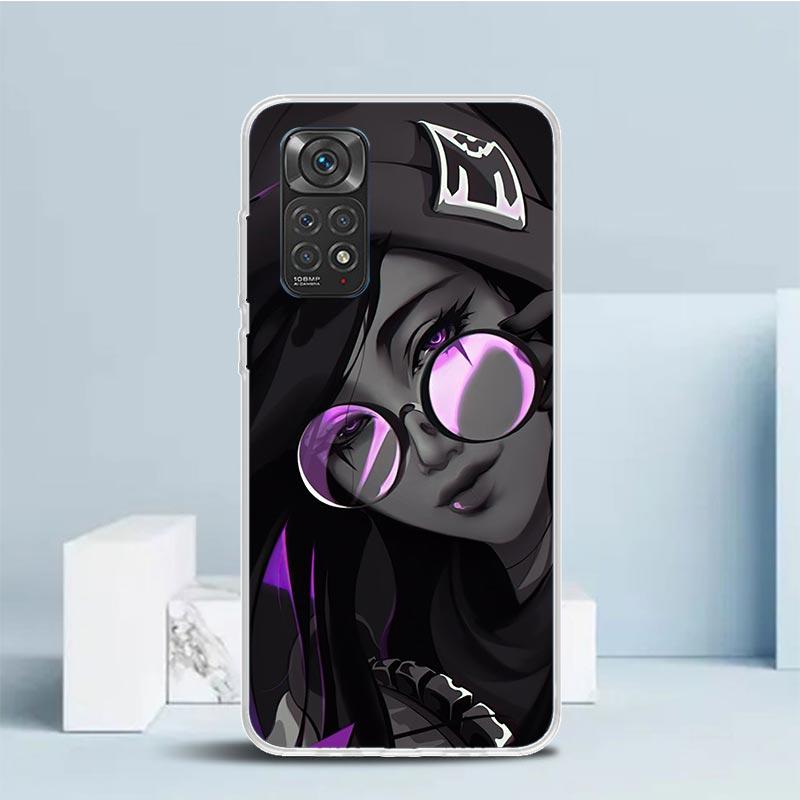 Valorant Killjoy Phone Case For Xiaomi Redmi Note 15 14 14S 13 12S 12 Pro Plus 11S 11 11T 11E 10S 10 + Soft TPU Back Cover Redmi