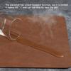Bowl Holder Mat Faux Leather Placemat Waterproof Heat-Resistant Non-slip Heat Insulation Dishwasher Coffee Stain Prevention Safe Rectangle Dining