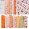 7pcs 50*50cm Cotton Fabric DIY Assorted Squares Pre Cut Bedding Suite Quarters Bundle 3#