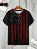 Manfinity LEGND Men Plus Americana Print Tee