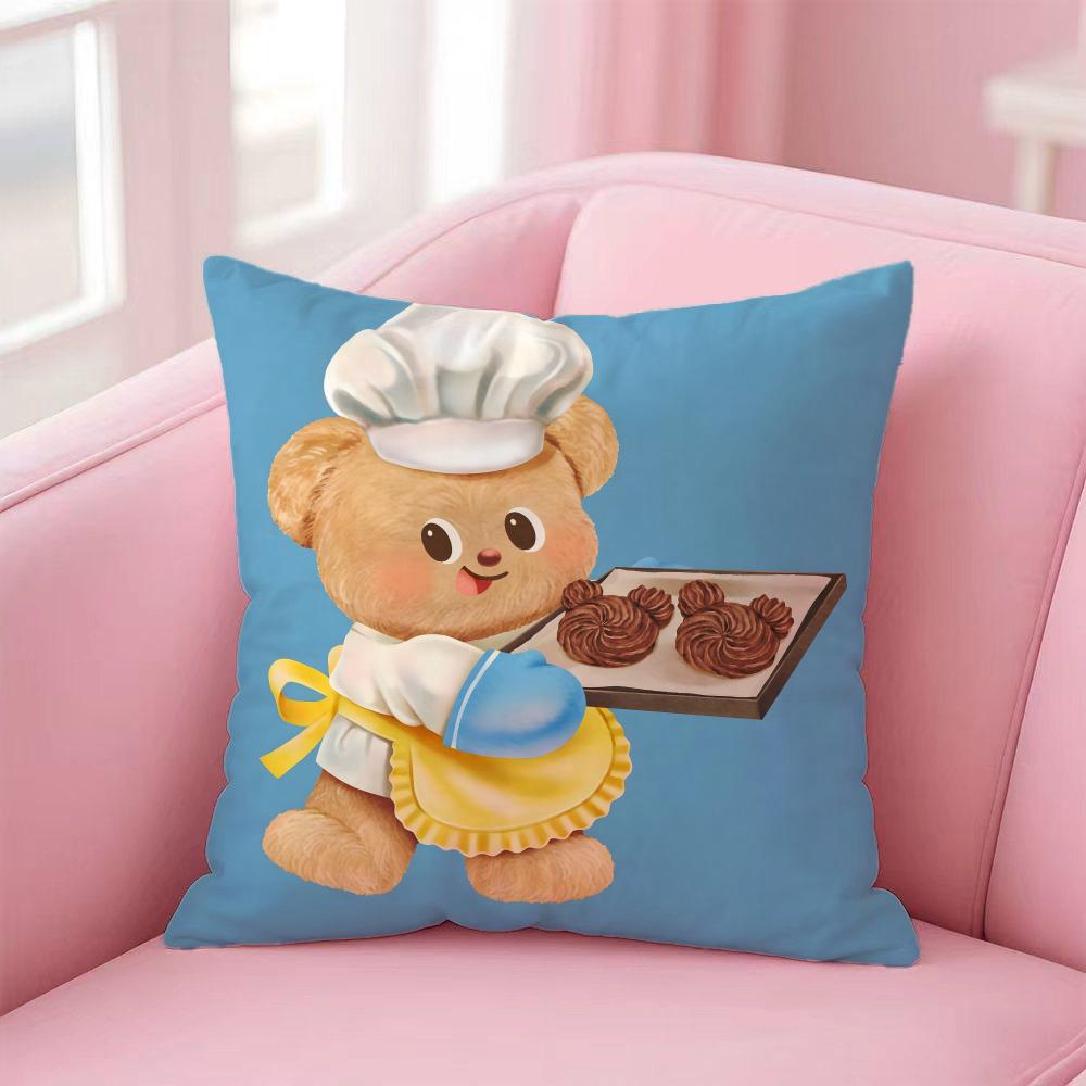 Popular BButter Bearable Cushion Cover Premium SkinFriendly Pillow Case MultiPurpose for Home Office Travel