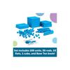 Learning Resources Math Starter Set, Base Ten, 4-Piece Set with Activity Book, LER0930, Authentic