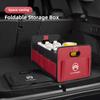 ADS2   Foldable Storage Box Peugeot Car Badge Trunk Storage Bag For Citroen Berlingo Grand Picasso Jumper Cactus Saxo Jumpy C8 C-Elysee