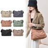 Wodoodporna Nylonowa Torba Jednokolorowa Damska Torba na Ramię Crossbody