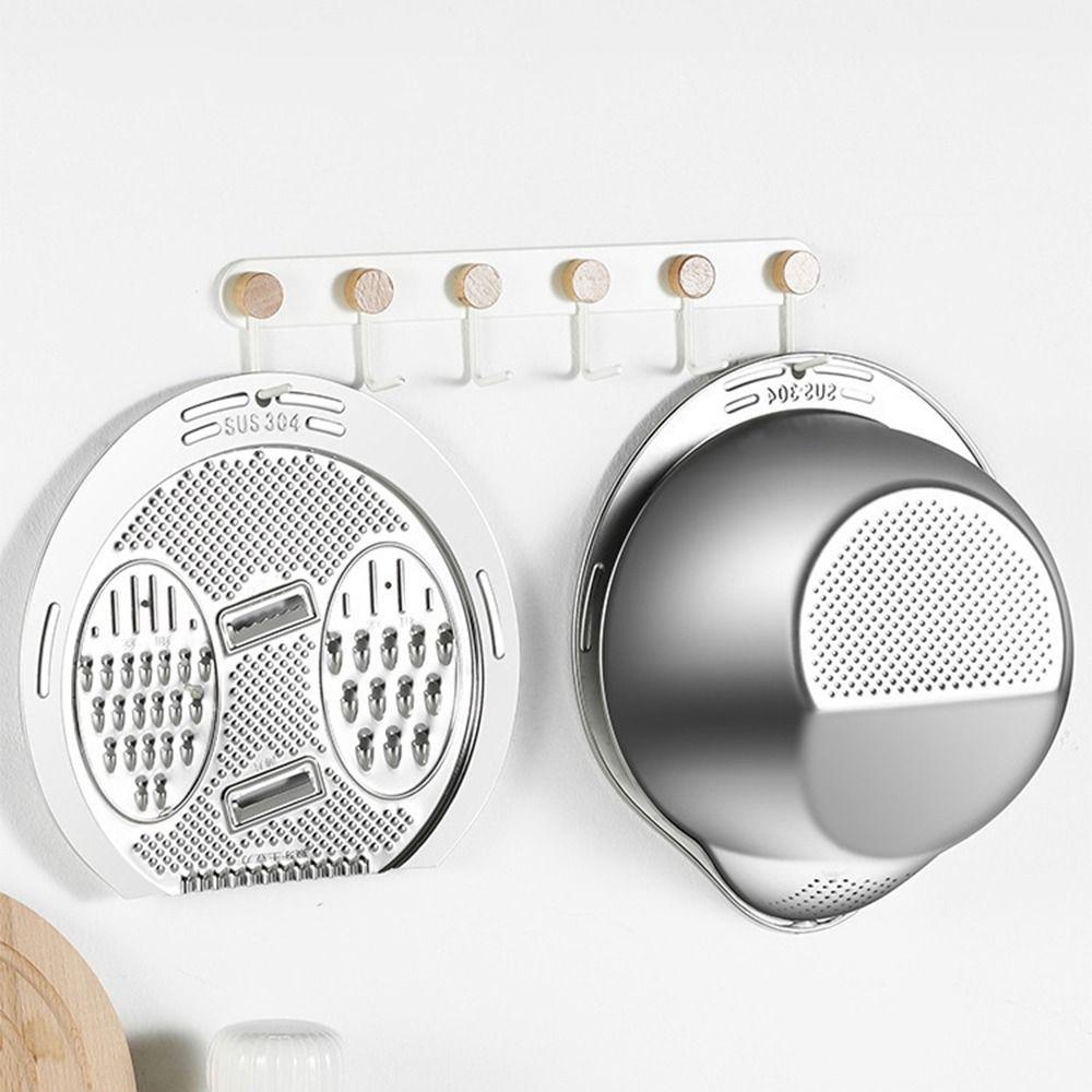 Stainless Steel Vegetable Washing Basket Reusable Rice Washing Basin  Salads Making