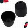 Plastic Flower Pot for Flowers and Herbs on the Balcony or Terrace, Anthracite, 29cm