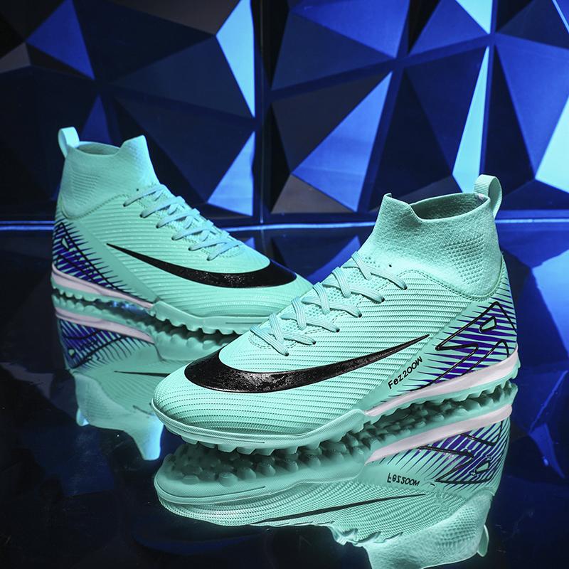 2025 New KELME Soccer Shoes Men's Holy Grail 1.5 Kangaroo Leather TF Adult Match Shredded Spikes Professional Training Human Gra