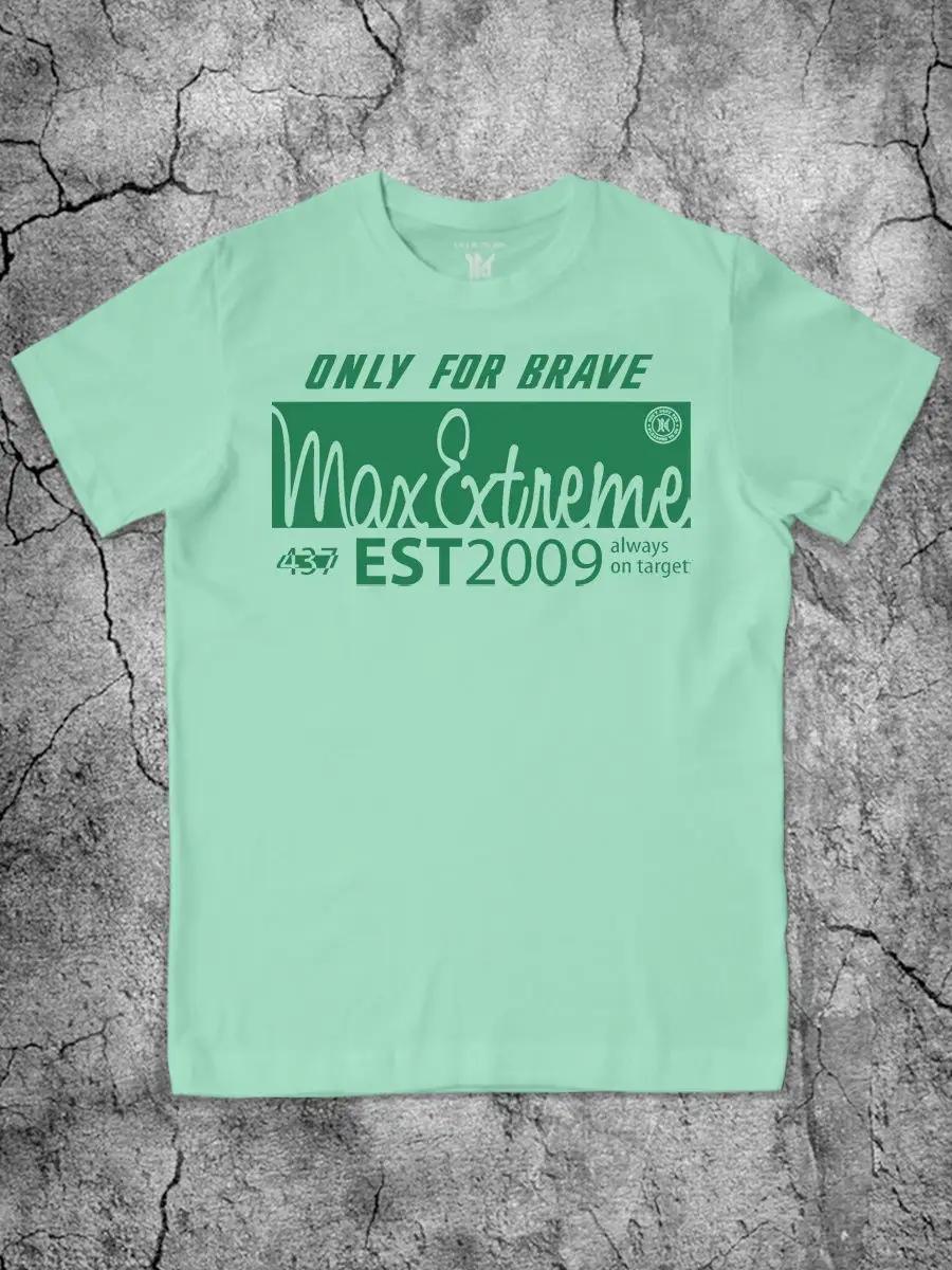 Men s Menthol Printed T-shirt with Cotton Lettering 4XL
