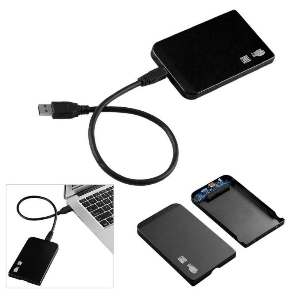 2.5-inch Aluminum Alloy Ultra-thin USB3.0 Hard Disk Box, Supports 3TB SATA To USB3.0 Hard Disk Box
