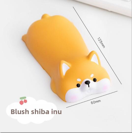 Unzip Mouse Pad Wrist Pad Girls Wrist Pad Cute Cartoon Office Desktop Pad Wrist Pad Hand Pad Hand Pillow