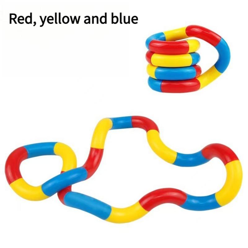 

1PC twist toy 18 sections multi-color temperature change wrapping finger focus training toy