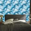 Ink Wallpaper Turquoise, Celadon and Azure for Living Room and Bedroom 50x1000