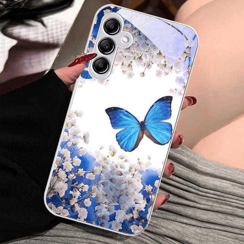 For Samsung A70 A70s A71 A72 A73 Fashion New Case For Galaxy A50 A50S A51 A52 A52S A53 A54 A55 A56 PC Tempered Glass Phone Cover